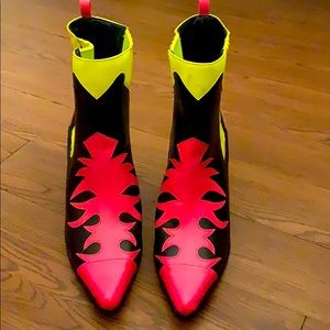Cape Robbin Neon Western Boots. ON HOLD